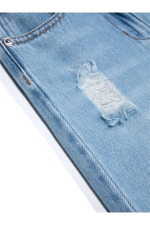 blue cotton jeans ERMANNO SCERVINO KIDS | SFPA018CDF0244100